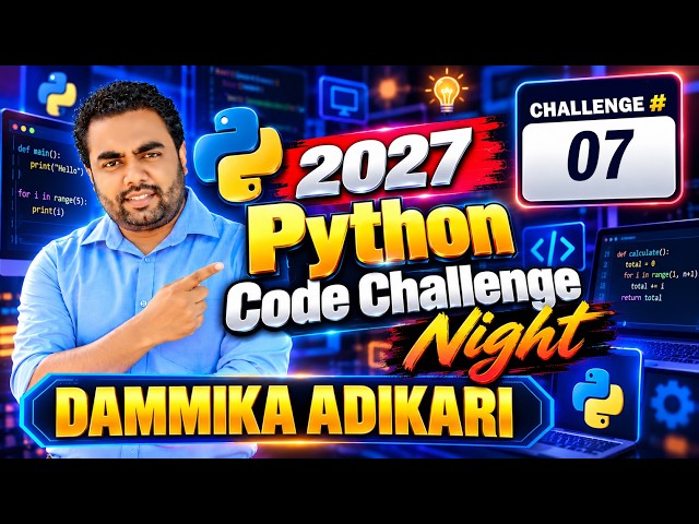 Python Code Challenge #07