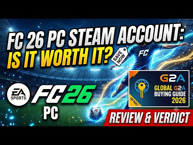 EA SPORTS FC 26 Steam Account GLOBAL | Honest Review & Buying Tutorial