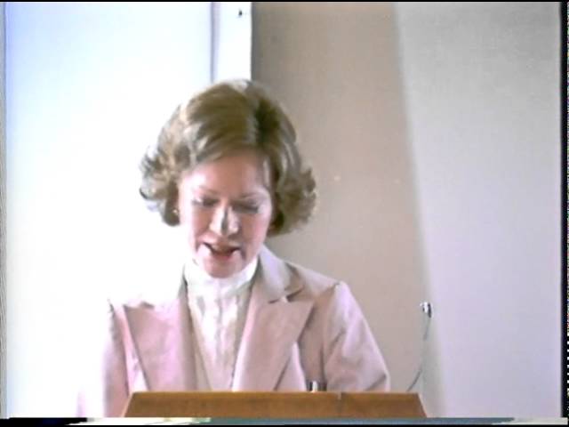 Classic: Rosalynn Carter on mental health policy 1982