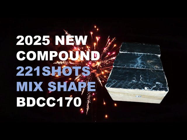 2025 NEW BDCC170 20*25*225/30*36*225MM 221SHOTS MIX SHAPE COMPOUND