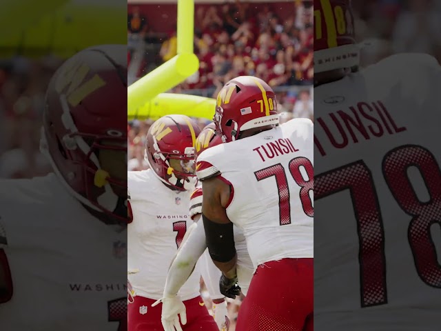 Bill's first TD as a Commander 💸 #nfl #football #commanders #raisehail
