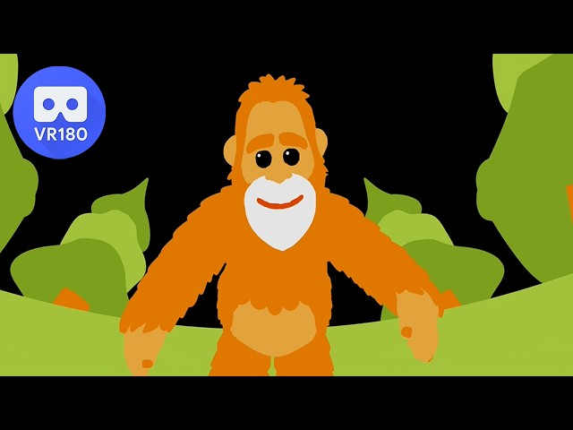 Bigfoot Marching (8K VR180 animation)