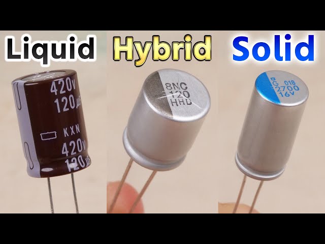 Electrolytic Capacitors: Comprehensive Overview, Teardown, and Experiments
