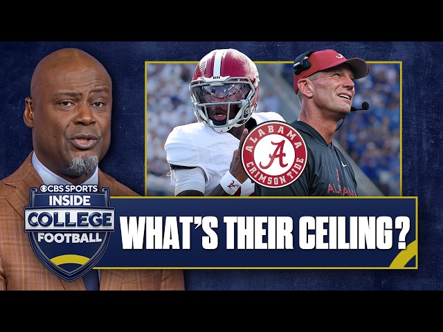 No. 12 Alabama rolls past Kentucky | How far can the Crimson Tide go? 🤔 | Inside College Football