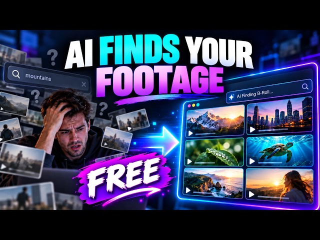 I Tested The Best Free AI B-Roll Finder — Here’s What Happened