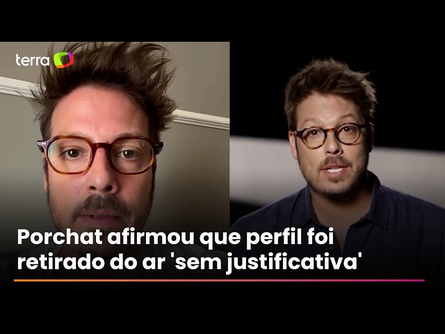 Meta backtracks after taking down video profile about Master and Lagoinha, and Porchat speaks out.