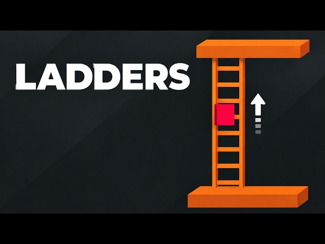 How To Make 2D LADDERS In Unity 6