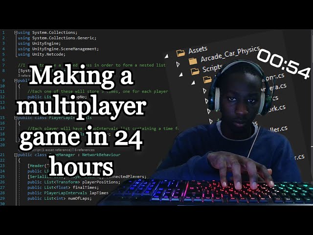 Making a multiplayer game in 24 hours - Devlog #1