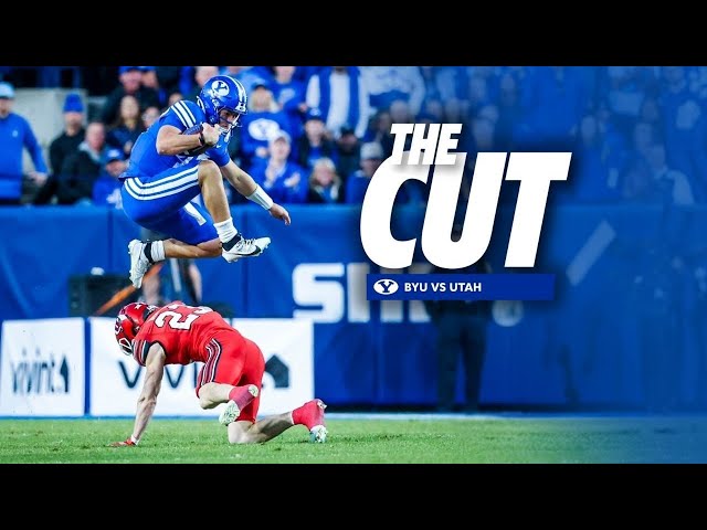 THE CUT: Utah | Cinematic Full Game Highlights | BYU FOOTBALL