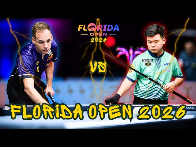 HIGHLIGHTS | Joshua Filler vs Andri Januarta | LAST 64 | Florida Open Pool 2026