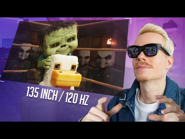 Watching Movies With Small AR Glasses – Worth It? (Viture XR Pro)