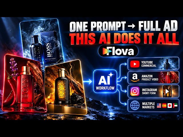 Flova AI Tutorial: Create a Full Commercial Campaign with AI
