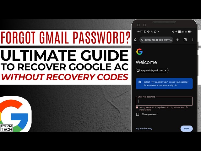 🚨 Forgot Gmail Password? Recover DISABLED Google Account Without Verification Codes (Ultimate Fix)