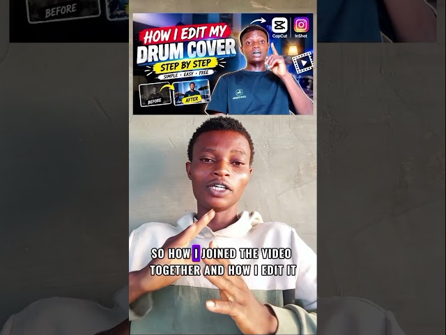 How I Edit My Drum Cover. You can also Please watch, subscribe, and support me ❤️🙏🏽 Thank you all!