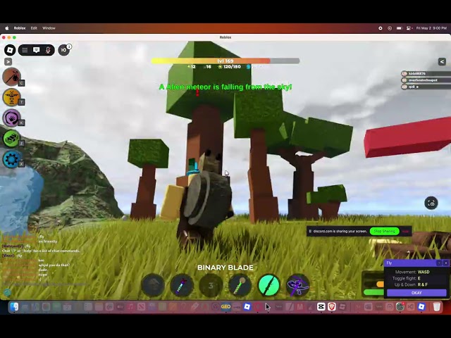 Bullying kids with the binary blade