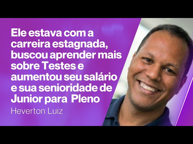 Ele se dedicou e conseguiu aumentar sua senioridade de Jr para Pleno e mais de 100% do seu salário