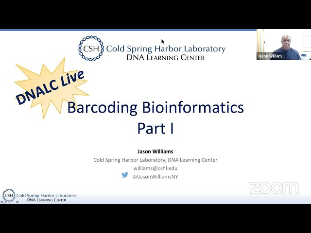 Barcoding Bioinformatics With DNALC Part I