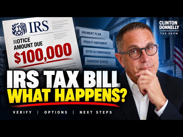 Owe $100,000 to the IRS? How Tax Resolution Actually Works