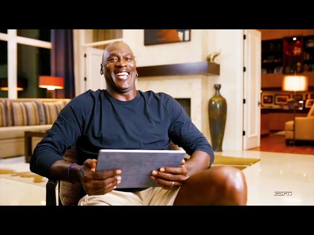 10 minutes of Michael Jordan’s reaction to LeBron James calling himself the GOAT
