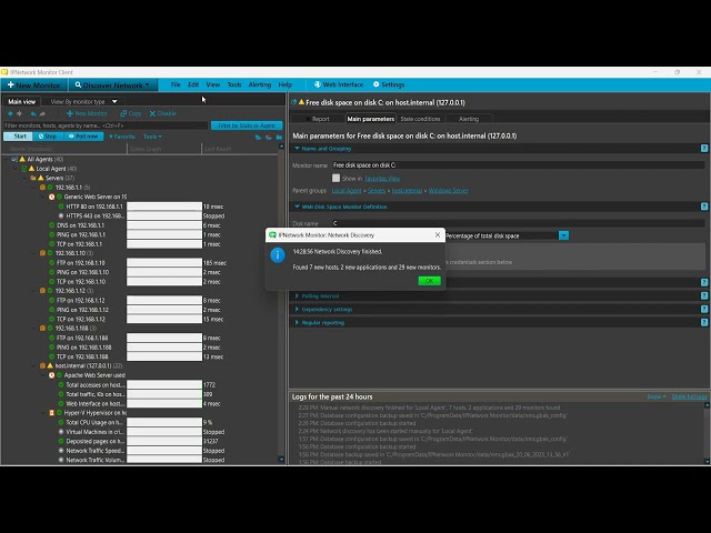 First launch | IPNetwork Monitor