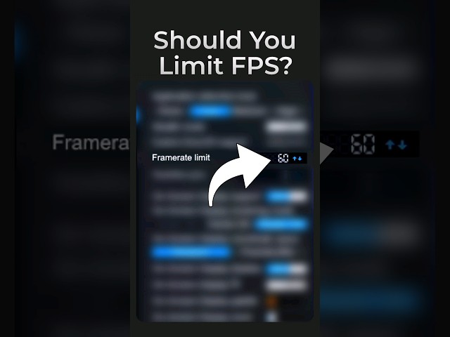 Should You Cap Your FPS? #RivaTuner #fpscap