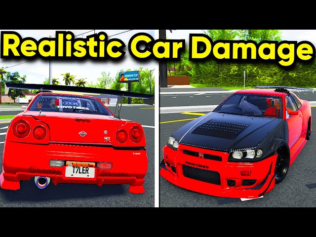 Driving A Crazy Admin Car With Realistic Damage In Southwest Florida!