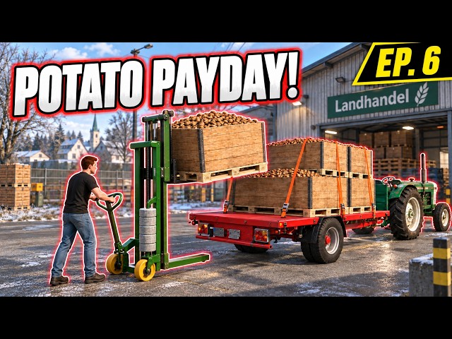 I MADE HOW MUCH SELLING POTATOES?! | Deutschland | FS25 Competitive MP | Episode 6