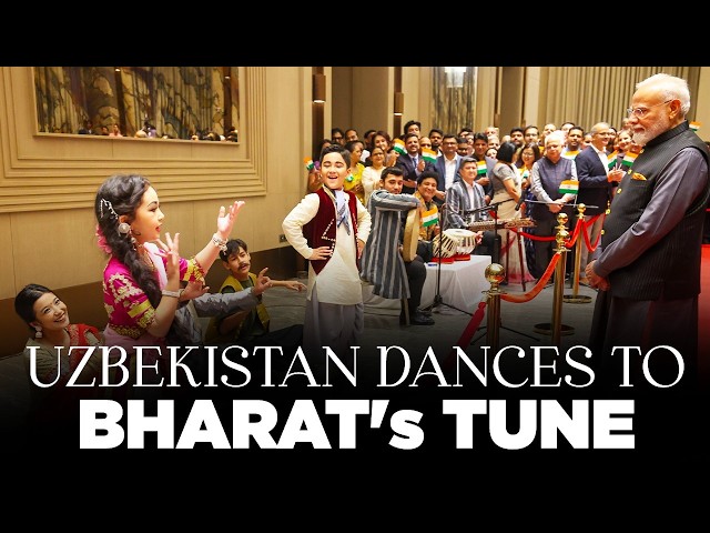 Uzbek kids dance to ‘Ude jab jab zulfen teri’… PM Modi can’t stop smiling!