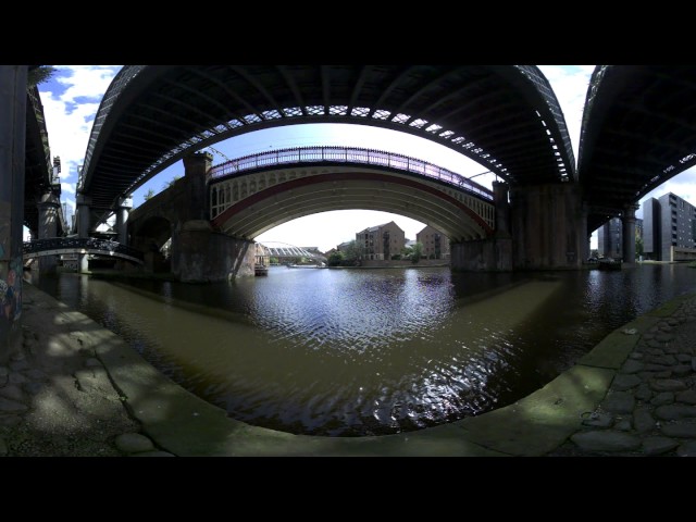 test 360 stereoscopic of castlefield in manchester