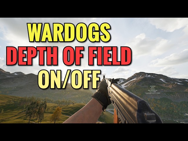 Wardogs How To Turn On/Off Depth Of Field