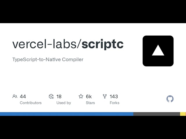 GitHub - vercel-labs/scriptc: TypeScript-to-Native Compiler