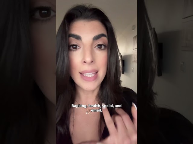 If you use the same 3 passwords, you need to watch this...You're setting yourself up to be hacker​⁠