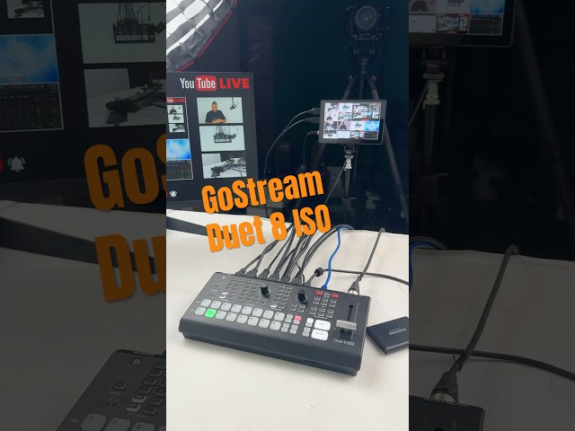 Osee GoStream Duet 8 ISO Video Switcher Setup