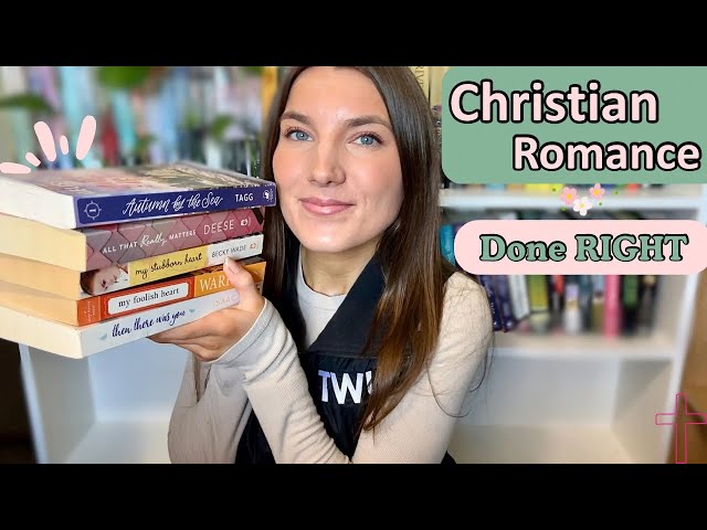 Clean Christian Romance That Isn’t Cheesy 👀 5 Must-Read Books 🔥Christian Romance CAN have Depth
