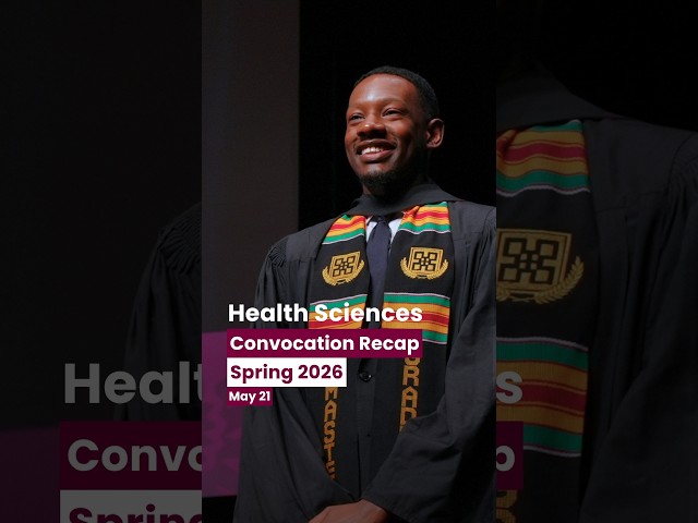 McMaster Spring 2026 Convocation (May 21): Health Sciences Valedictorian Recap