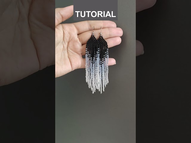 Seed Bead Earrings Tutorial for Beginners