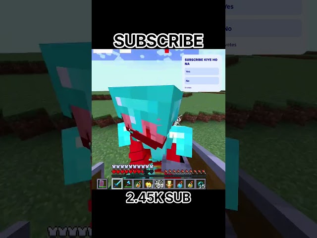 play pvp clutch with friend #minecraft #dkgamerz53