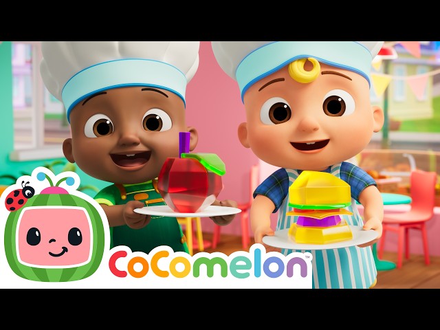 Jelly on a Plate 🧑‍🍳 Cooking with JJ & Cody | CoComelon Nursery Rhymes & Kids Songs