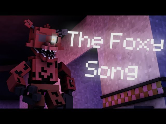 "The Foxy Song" | FNAF Minecraft Music Video [Song by Groundbreaking] (PART 3)