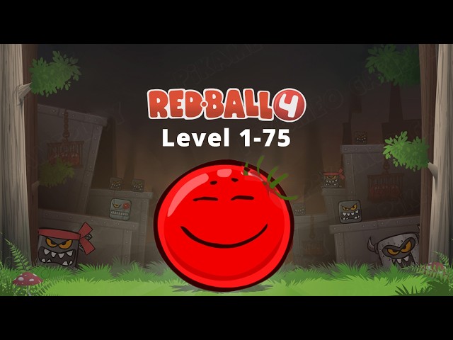 Red Ball 4 All Balls | All Levels | All Bosses 🟢 Live