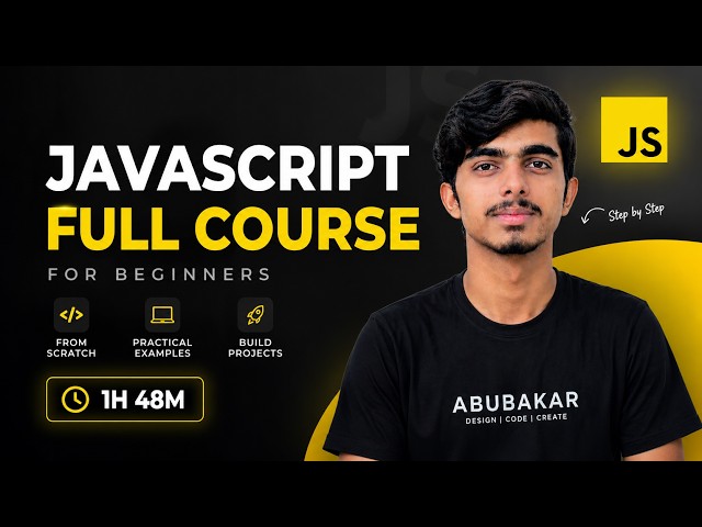 JavaScript Tutorial for Beginners in One Shot | Master JS in 2 Hours (Hindi/Urdu)