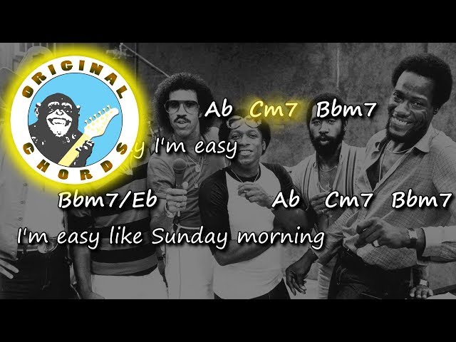The Commodores - Easy - Chords & Lyrics