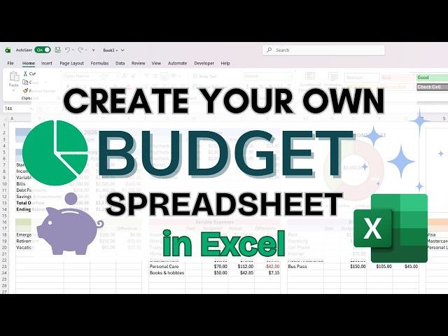 How to Build Your Own Budget in Excel | Step-by-Step Tutorial for Beginners