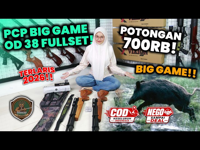 SAVE 700K AND GET THE BEST-SELLING 2026 PCP BIG GAME OD 38 FULL SET!!