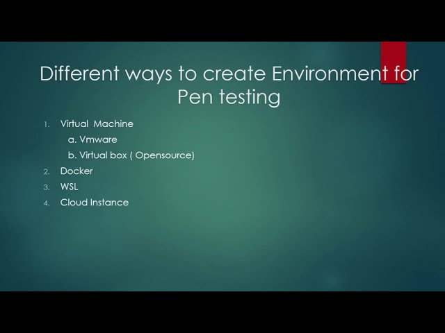 Starting Career in Cyber Security | Setting up Pen Testing Environment #careerincybersecurity