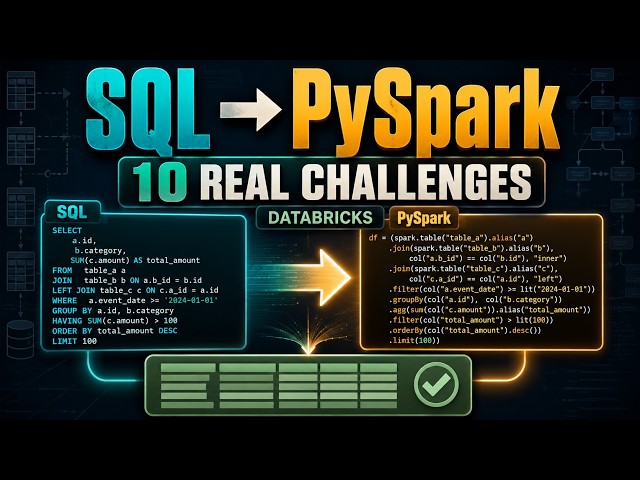 SQL vs PySpark: 10 Data Engineering Challenges in Databricks