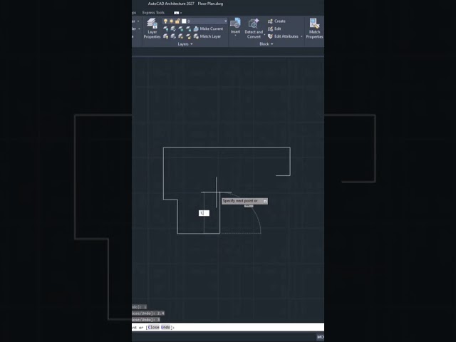 Drawing This Shape in AutoCAD in 10 Seconds ⚡