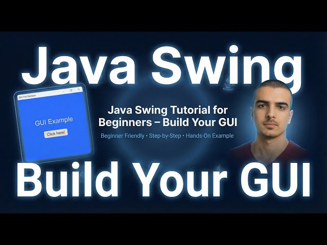 #1 Java Swing Tutorial for Beginners – Build Your  GU