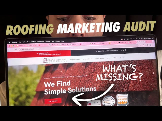 Roofing Marketing Audit: Website + SEO to Get Leads