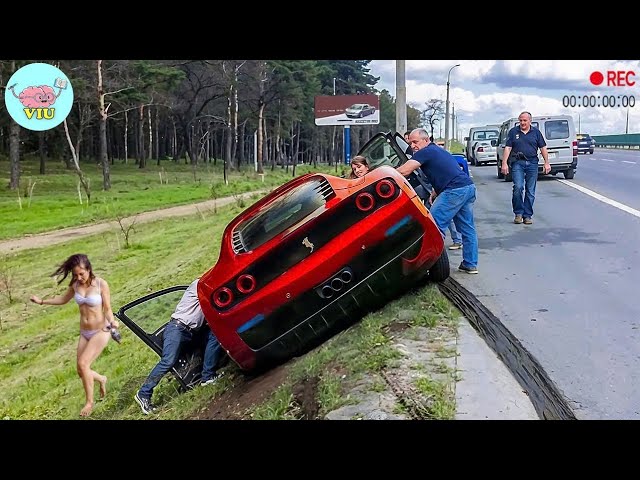 100 Expensive And Incredible Supercar Fails Caught On Camera | Angry Driver Gets Instant Karma #03